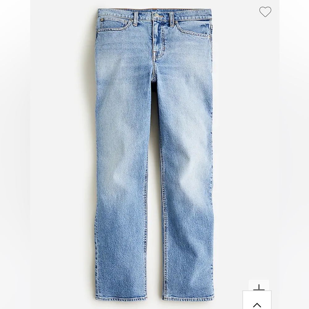Jcrew High-rise '90s classic straight jean in Hiker wash size 33.